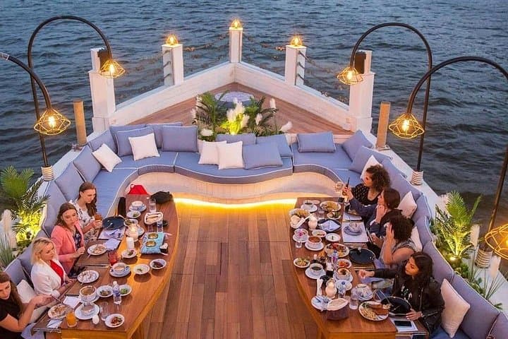 Sunset Open-Air Nile Cruise in Cairo & Giza — 2-Hour Evening Boat Tour photo 1