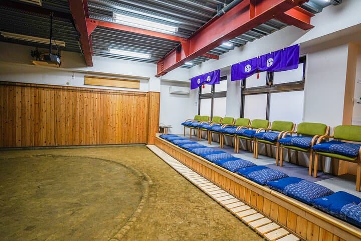 Enter the Sumo Stable: Watch Morning Practice, Try a Match & Eat Chanko-Nabe photo 5