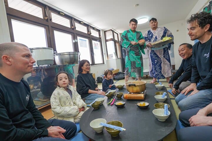 Enter the Sumo Stable: Watch Morning Practice, Try a Match & Eat Chanko-Nabe photo 6