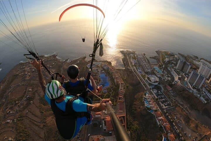 Tandem paragliding in Tenerife — soar above cliffs and Mount Teide photo 2