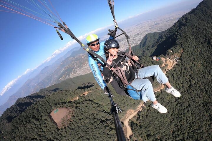 Soar Over Kathmandu Valley: Tandem Paragliding Above the Himalaya
