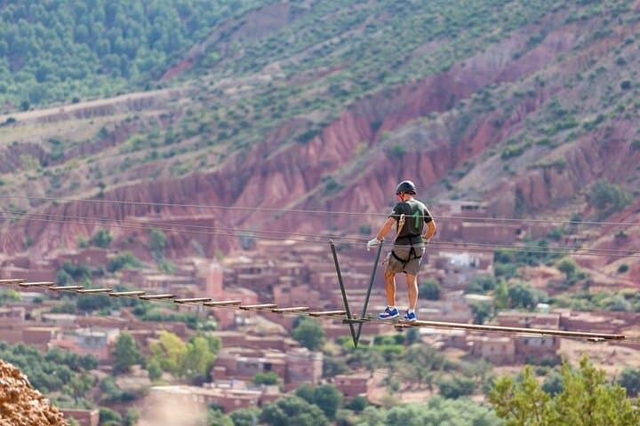 Full-Day Terres d’Amanar Adventure Park — Zip Lines, Tree-Climbing & Berber Lunch
