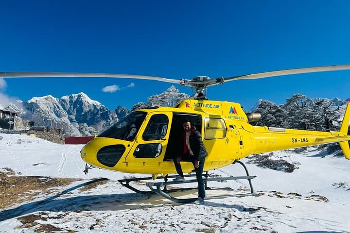 Heli to Everest Base Camp: Dawn Flight, Landing & Mountain Breakfast