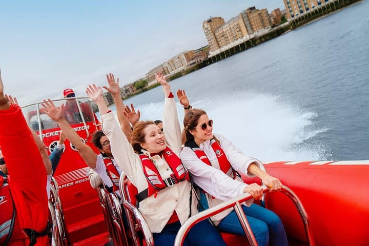 Thrill Ride on the Thames: High-Speed Zone RIB Cruise in London photo 4