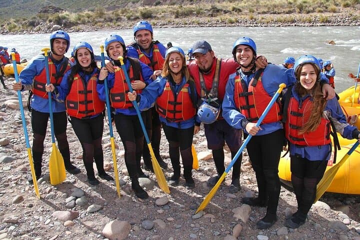 Mendoza River Rafting and 1400m Zipline in Potrerillos Valley photo 2