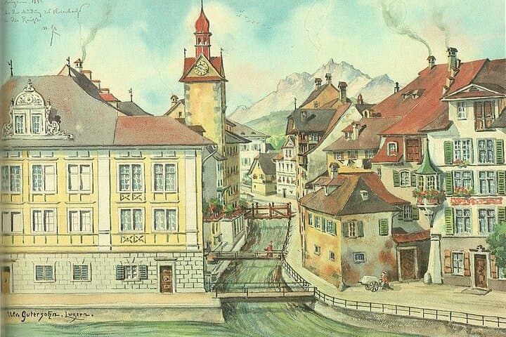 Medieval Lucerne: Private 90-Minute Walk Along Chapel Bridge & Ritterscher Palace photo 4