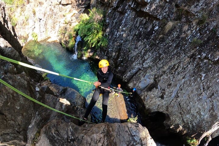 Canyoning in Rio de Frades: Rappels, Jumps & Hidden Tungsten Mines in Northern Portugal