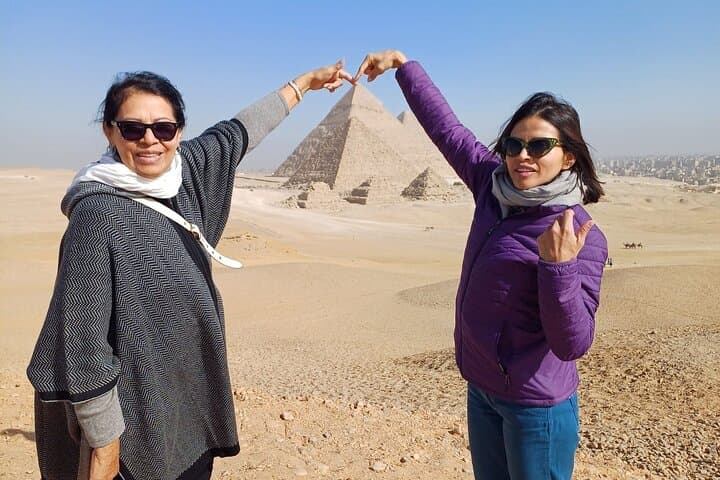 Giza Pyramids and NMEC: Full-Day Giza Plateau Tour from Cairo photo 2