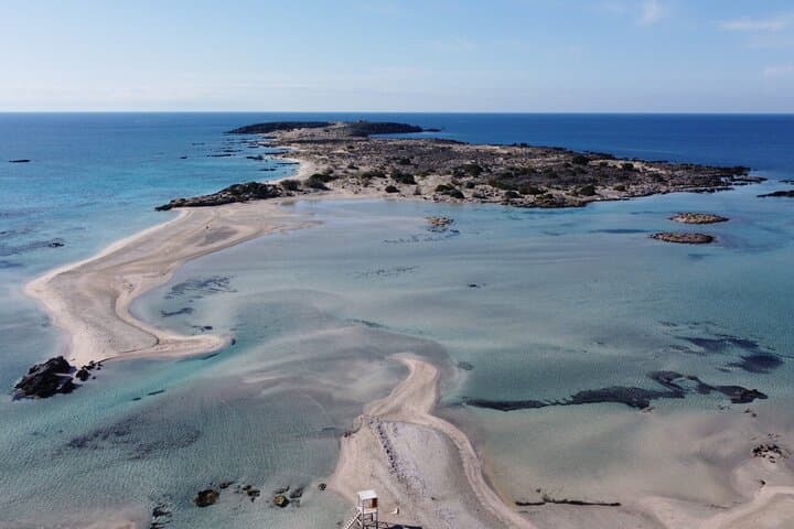 Private Jeep Tour to Elafonisi Beach with Lunch — Pink Sand & Turquoise Waters photo 1