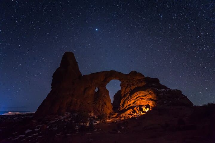 Nightscape Adventure: Astro-Photo and Stargazing Tour in Arches National Park photo 2