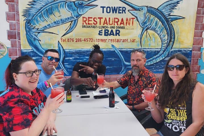 Ocho Rios Pub Crawl: Bar Hopping, Market Strolls & 600ft Views