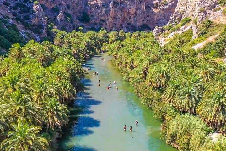 Preveli Palm Beach Day Tour from Heraklion — Kourtaliotiko Gorge & Palm Forest photo 2