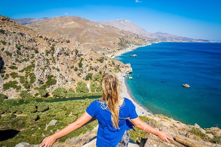 Preveli Palm Beach Day Tour from Heraklion — Kourtaliotiko Gorge & Palm Forest photo 3