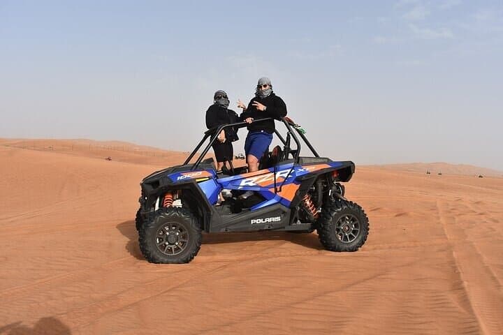 Ride the Red Dunes: Polaris Dune Buggy Adventure in Dubai