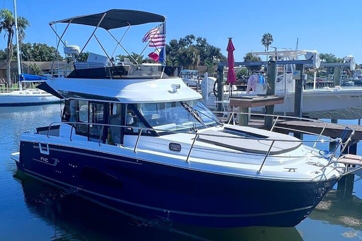 Sunset Champagne and Charcuterie Charter in Tampa Bay: Boca Ciega to Sunshine Skyway