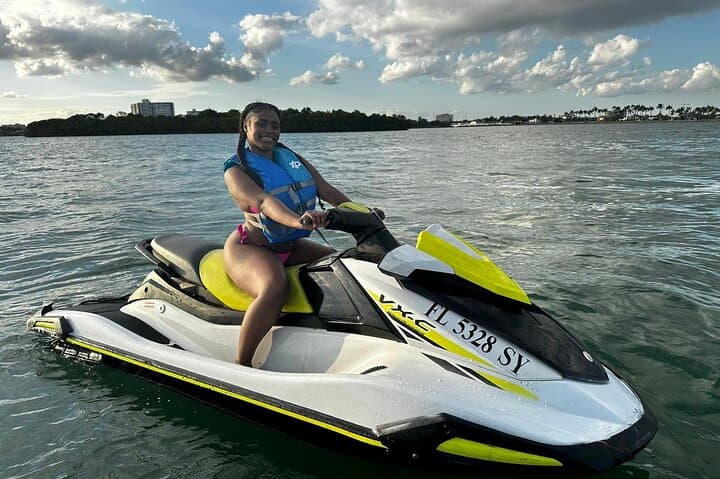 Miami AquaFusion Jet Ski and Party Boat Combo — 3-Hour Biscayne Bay Adventure