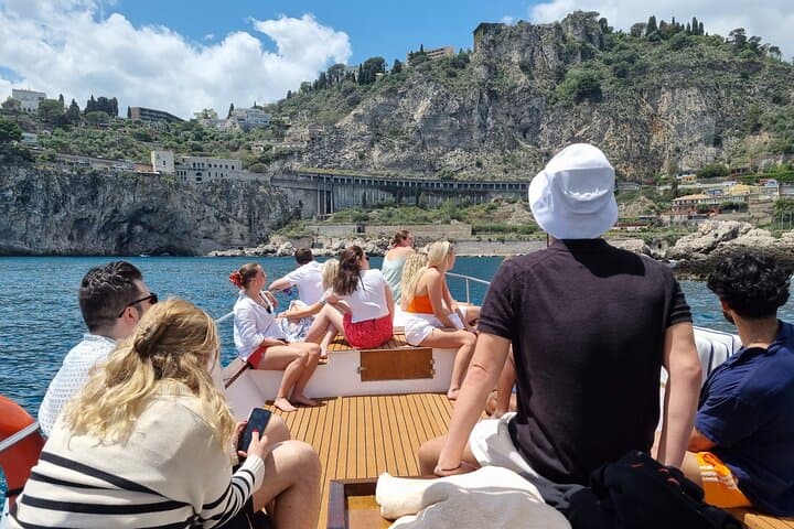 Taormina Boat Wine Tasting & Snorkel — Isola Bella Coastal Cruise