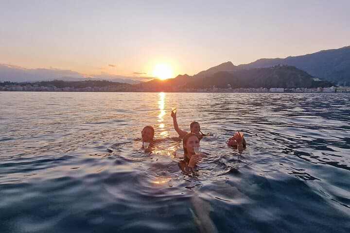 Taormina Sunset Aperitif: Evening Boat Cruise to Isola Bella with Snorkel & Prosecco photo 3