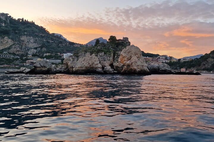 Taormina Sunset Aperitif: Evening Boat Cruise to Isola Bella with Snorkel & Prosecco photo 2