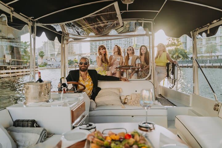 Private Luxury Miami E-Boat Cruise with Wine & Charcuterie photo 4