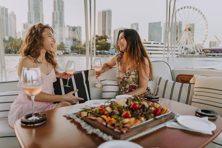 Private Luxury Miami E-Boat Cruise with Wine & Charcuterie photo 5