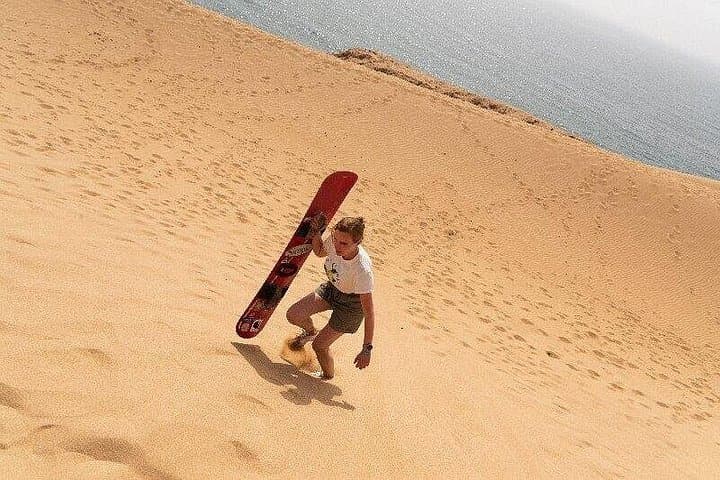 Sandboarding the Tabouga Dunes: Agadir Day Trip with Ocean Views & Tajine photo 4