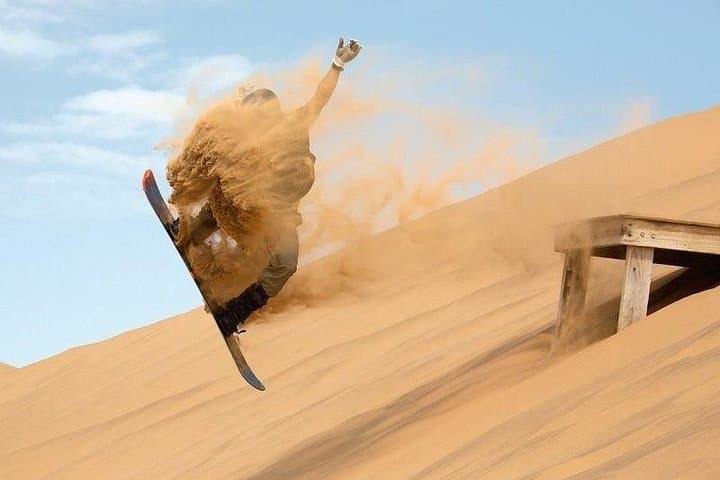 Sandboarding the Tabouga Dunes: Agadir Day Trip with Ocean Views & Tajine photo 2