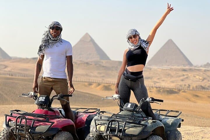Giza Pyramids ATV & Camel Day Tour — Private Luxury Experience