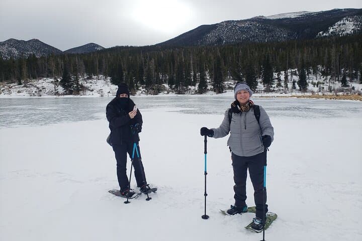 Women's Beginner Snowshoeing at Sprague Lake — Rocky Mountain National Park photo 3