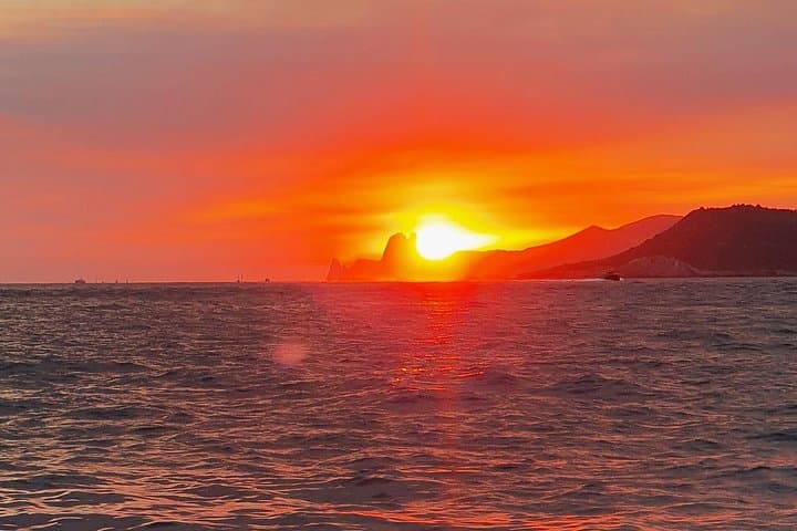 Sunset Sail from Cala Jondal to Es Vedra — Ibiza Sunset Boat Trip