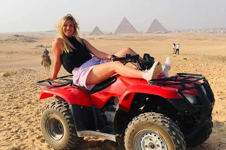 2-Day Cairo Escape: Giza Pyramids, Desert ATV & El Ain Sokhna Beach