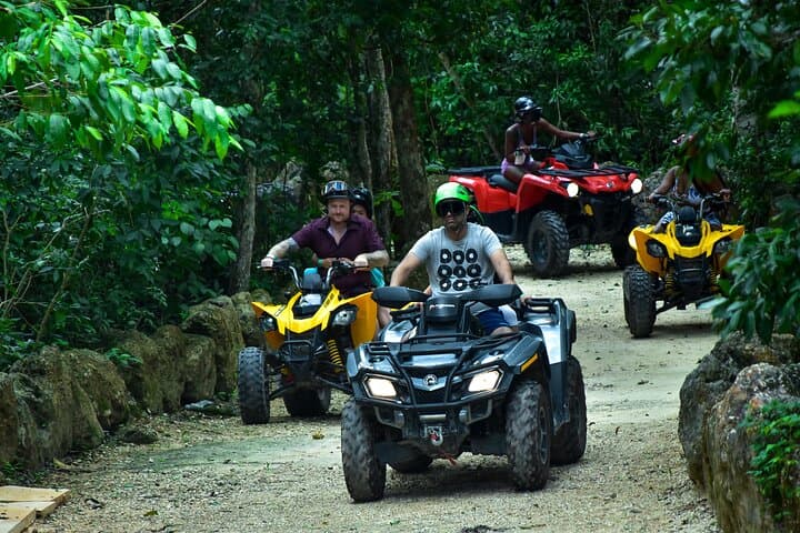 Cancun Adrenaline Rush: ATV, Zipline & Cenote Adventure in the Riviera Maya