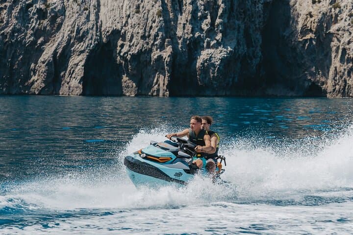 Jet Ski Cala en Basset & Cueva s'Argilau — 60-Minute Mallorca Coast Adventure