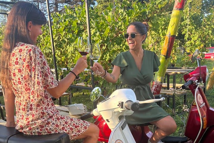 Vintage Vespa Rental in Alba: Ride the Langhe, Roero & Monferrato for a Day
