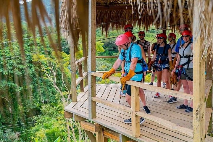 Half-Day Punta Cana Zip Line Adventure: 7-Station Countryside Canopy Tour photo 2