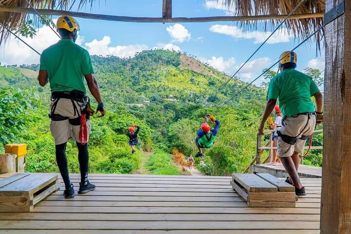 Half-Day Punta Cana Zip Line Adventure: 7-Station Countryside Canopy Tour