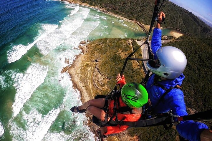 Tandem Paragliding Over Wilderness & Sedgefield — Garden Route Aerial Flights