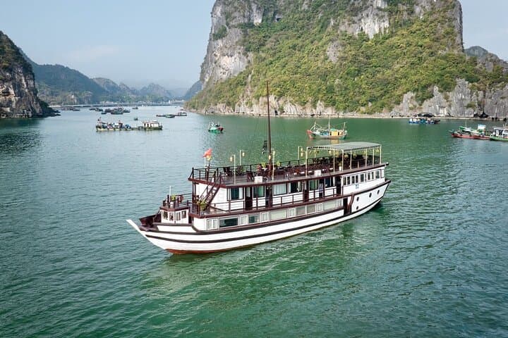 Bai Tu Long Bay 2-Day Wooden Boat Cruise with Kayaking & Vung Vieng Village photo 3