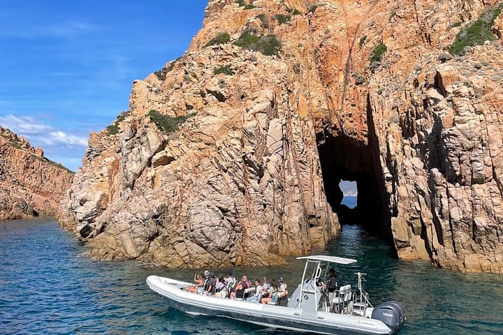 Scandola & Calanques de Piana: Half-Day Semi-Rigid Cruise and Snorkel from Cargèse
