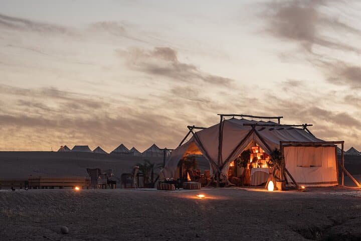 Private Desert Dinner & Camel Sunset Experience in Agafay near Marrakech