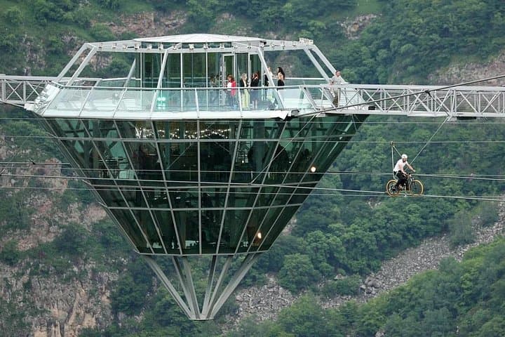Diamond Bridge & Dashbashi Canyon Private Tour — Glass Bridge, Waterfall Hike from Tbilisi