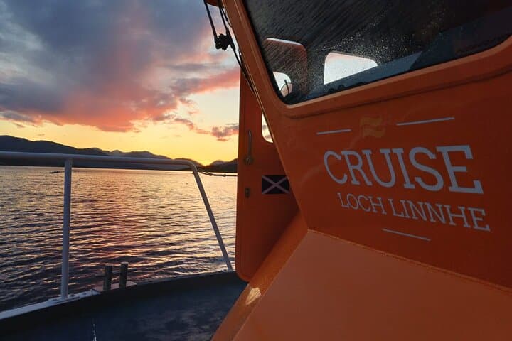 Sunset Cruise on Loch Eil: Ben Nevis Views from Fort William Pier