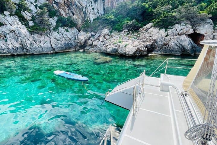 Catamaran Cruise Porto Conte Natural Park: Alghero Sailing, Snorkel & Seafood photo 6