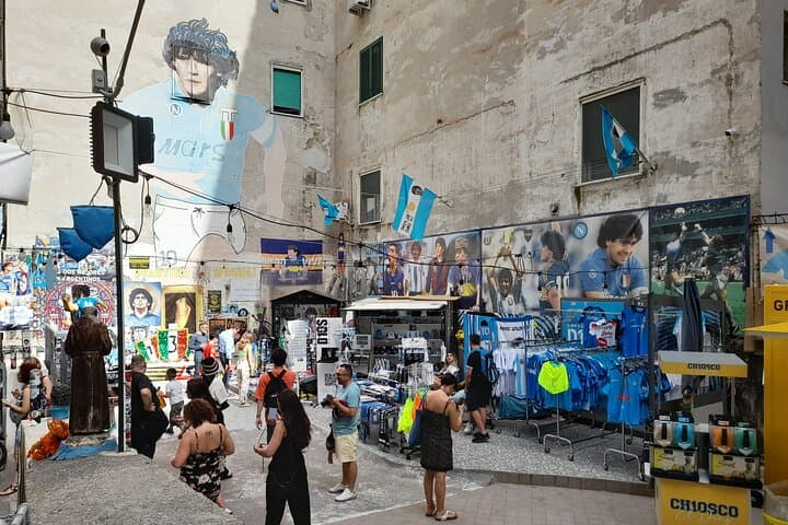 Naples Street Art & Spanish Quarters Walking Tour — Maradona Mural and Local Craft Walk photo 3