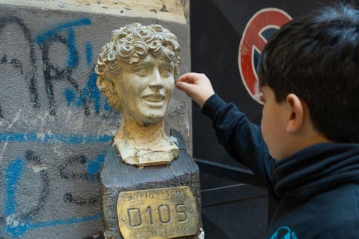 Naples Street Art & Spanish Quarters Walking Tour — Maradona Mural and Local Craft Walk photo 4