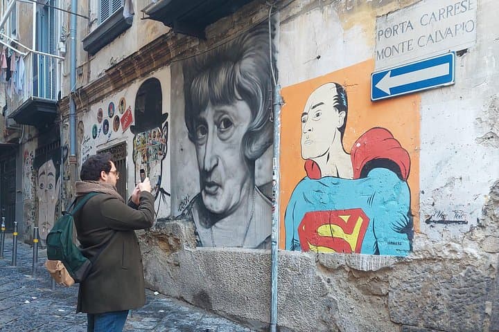 Naples Street Art & Spanish Quarters Walking Tour — Maradona Mural and Local Craft Walk photo 5
