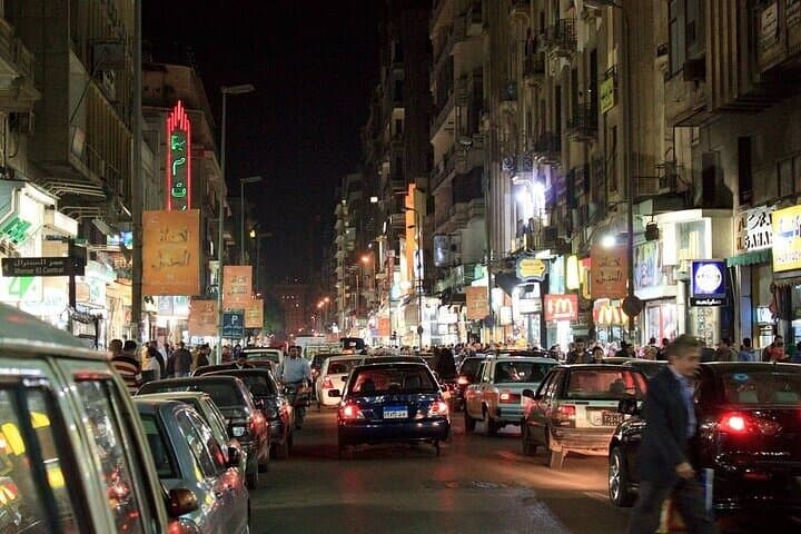 Cairo Night Walk: All-Inclusive Evening Tour of Downtown, Nile Corniche & Cairo Tower photo 2