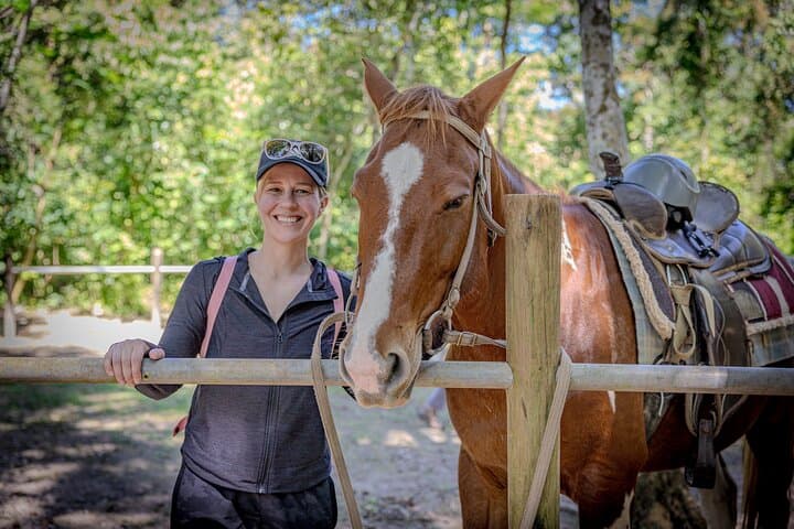 Horseback Ride to Xunantunich Maya Ruins — River Ferry, Rainforest & Ancient Temples photo 3