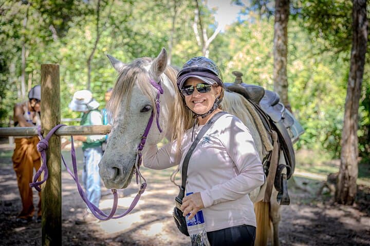 Horseback Ride to Xunantunich Maya Ruins — River Ferry, Rainforest & Ancient Temples photo 4