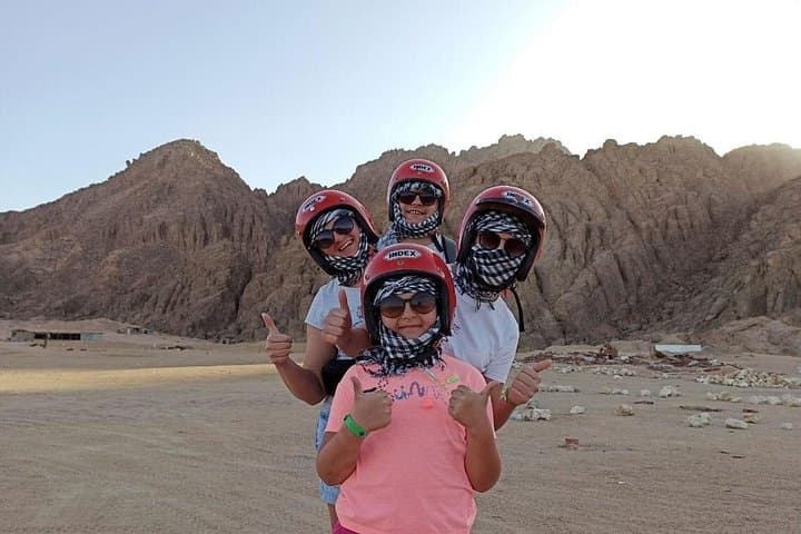 Morning Family Safari in Hurghada: Quad, Buggy & Bedouin Village Experience